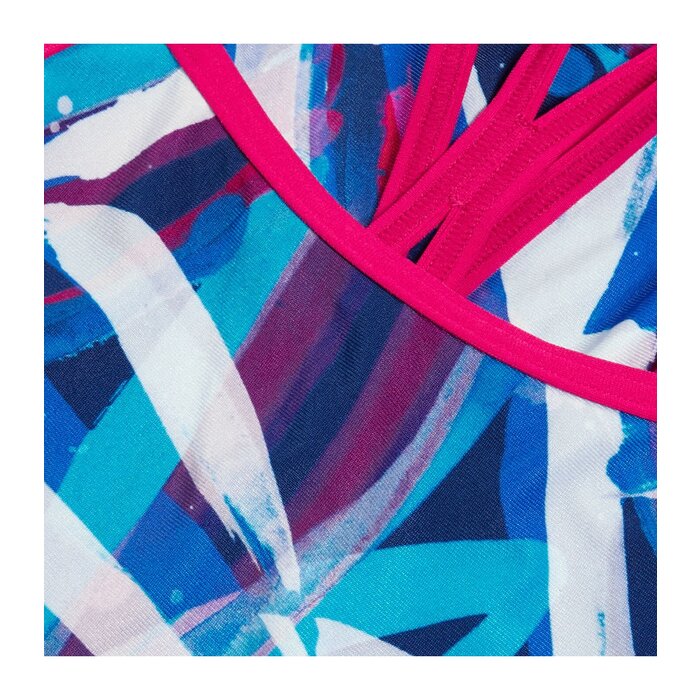 Speedo END+ ALLOV DIG STARBACK PUR/BLU