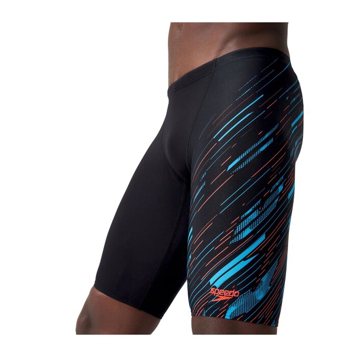 Speedo ECO+ H-BOOM V-CUT JAM BLA/BLU