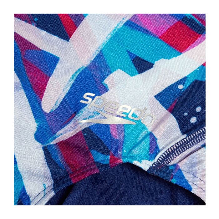 Speedo END+ ALLOV DIG STARBACK PUR/BLU