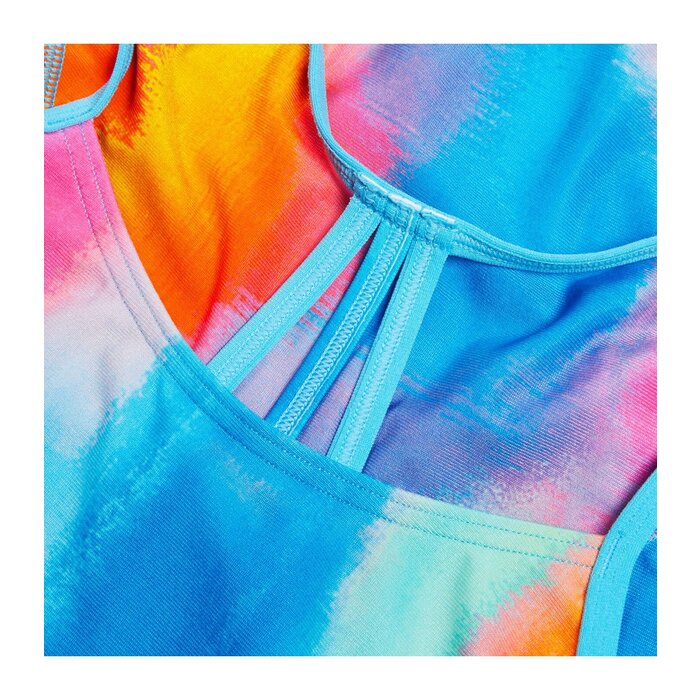 Speedo END+ ALLOV LANE LINE BACK BLU/PIN