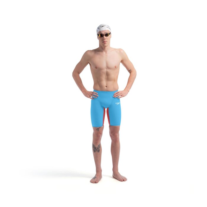 Speedo FS LZR PURE VALOR 2.0 JAMMER BLU/RED