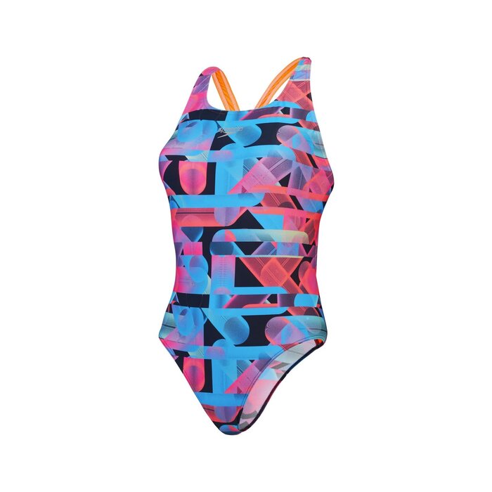 Speedo ECO+ ALLOV DIG POWERBACK BLA/RED