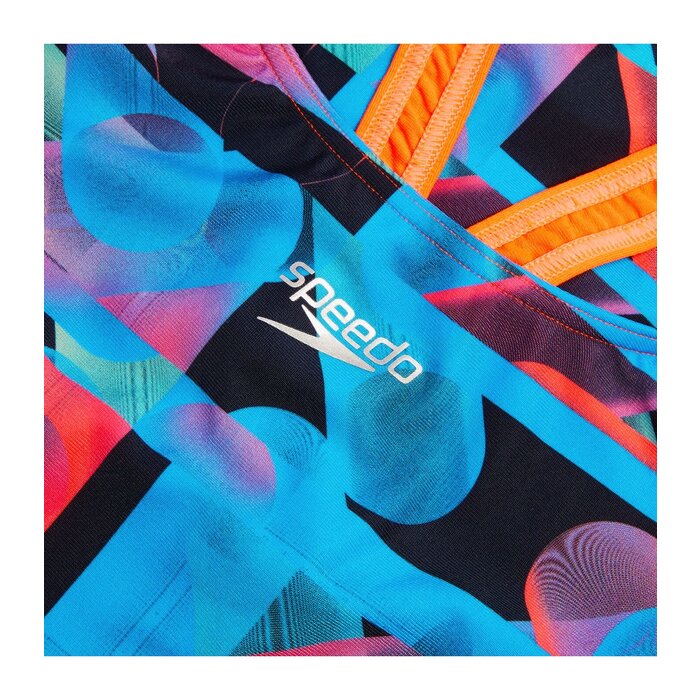 Speedo END+ ALLOV DIG POWERBACK BLA/RED