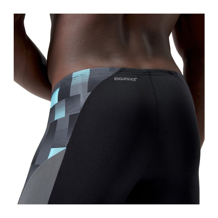 Speedo ECO+ M SPLICE MID JAM BLA/GRE