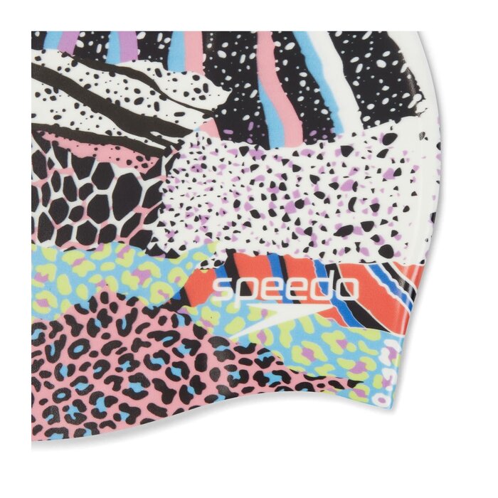 Speedo DIGITAL PRINTED CAP MUL/WHI
