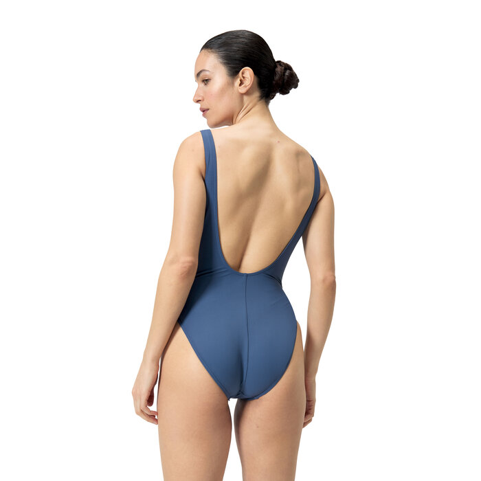 Speedo ECO TEXTURED DEEP U-BACK BLU