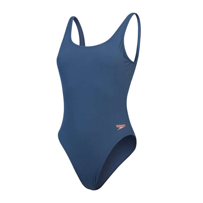 Speedo ECO TEXTURED DEEP U-BACK BLU