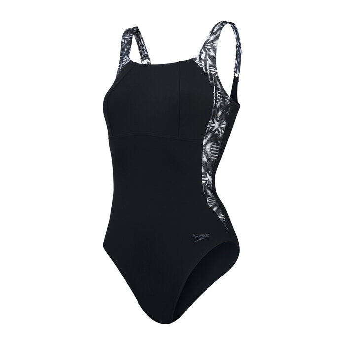 Speedo LUNALUSTRE PR SHAPING 1P BLA/GRE