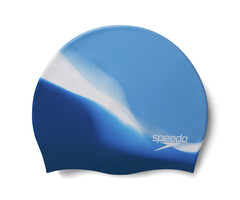 Speedo MULTI COLOUR SIL CAP BLU/BLU