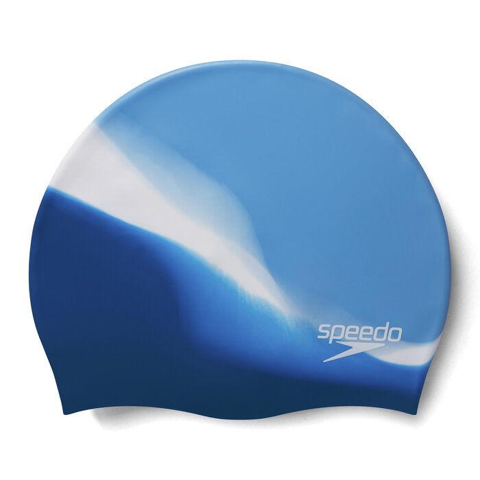 Speedo MULTI COLOUR SIL CAP BLU/BLU