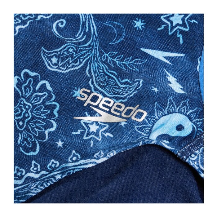 Speedo ECO+ ALLOV DIG VBACK BLU/BLU