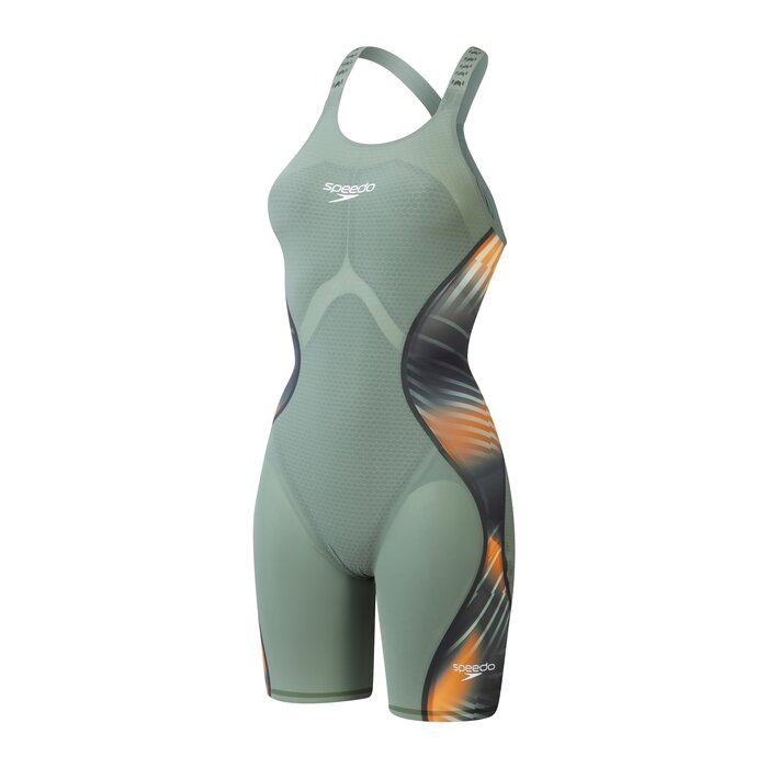 Speedo FS LZR PURE INTENT 2.0 OB KNEESK GRN/ORA