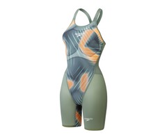 Speedo FS LZR PURE VALOR 2.0 CLDB KNEESKIN GRN/ORA