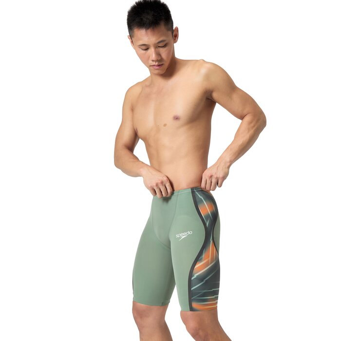 Speedo FS LZR PURE INT 2.0 HI WAIST JAM GRN/ORA