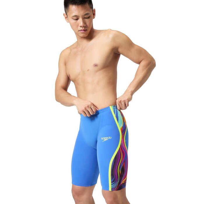 Speedo FS LZR PURE INT 2.0 HI WAIST JAM BLU/YEL