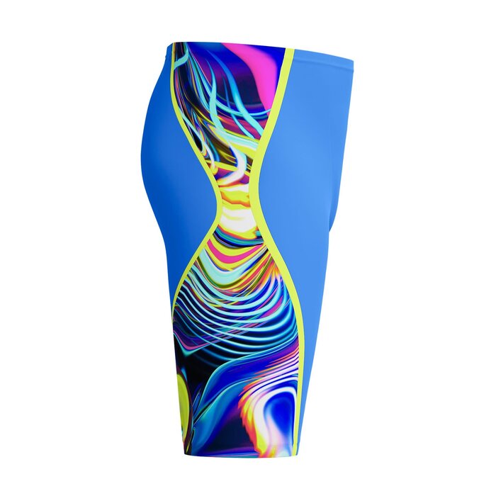Speedo FS LZR PURE INT 2.0 HI WAIST JAM BLU/YEL