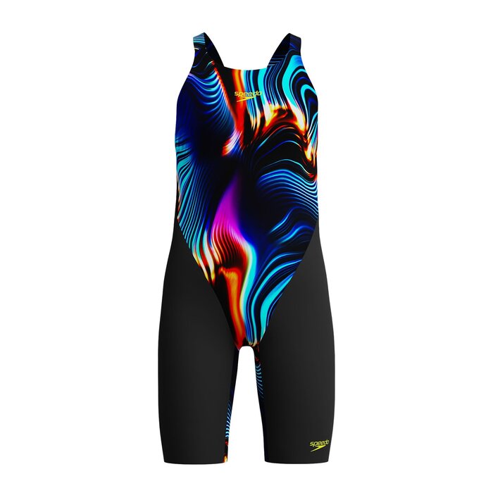 Speedo ECO FS JUN END+ MAX OB KNEESK BLA/RED