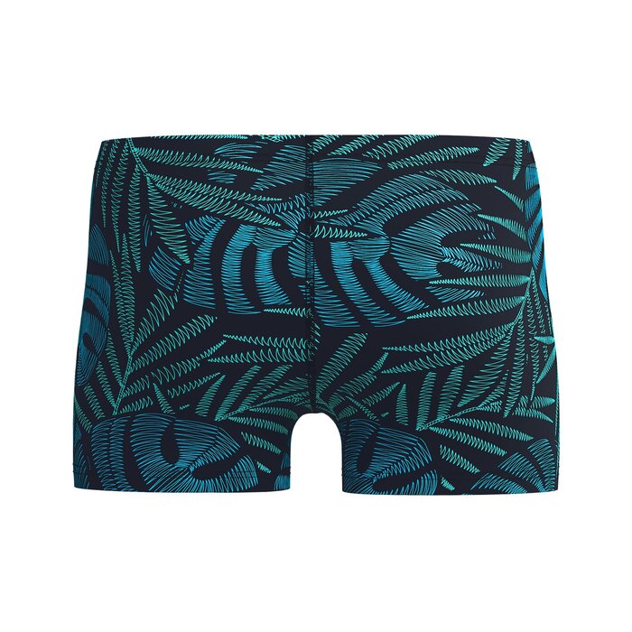 Speedo PRINT BEACHSTAR SQUARE LEG BLA/BLU