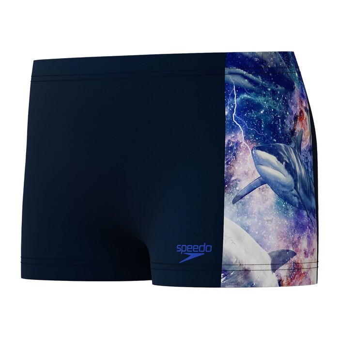 Speedo END+ DIG PANEL AQSH BLA/BLU.