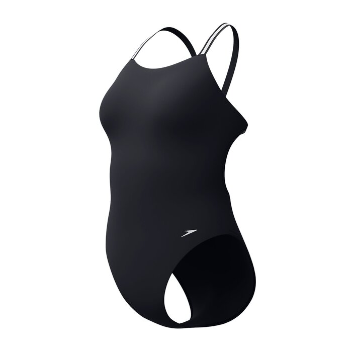 Speedo ECO+ VANQUISHER V-BACK BLA/SIL