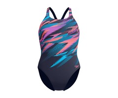 Speedo ECO+ DIG PRINTED MEDALIST NAV/ORA