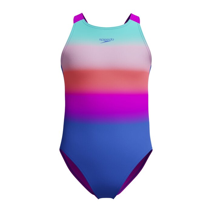 Speedo ECO PRINTED PULSEBACK BLU