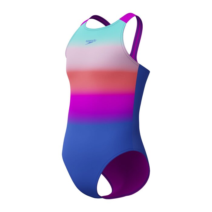 Speedo ECO PRINTED PULSEBACK BLU