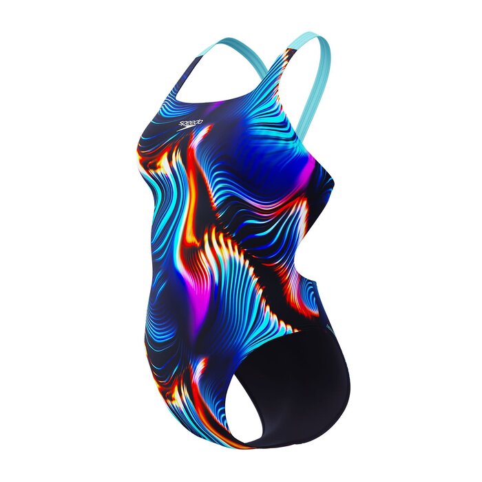 Speedo ECO+ SUBLIMATION PR LEADERB BLA/ORA