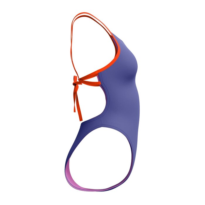 Speedo END+ SOLID TIE-BACK 1P BLU/RED