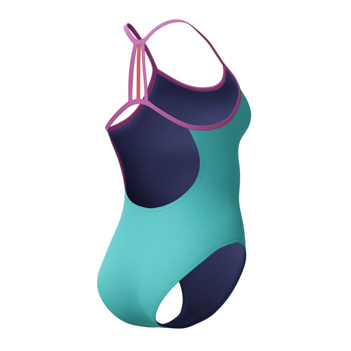 Speedo END+ SOLID LANE LINE BACK BLU/PIN