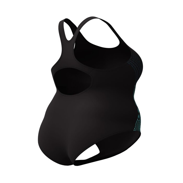 Speedo END+ PLACE MEDALIST +SIZES BLA/GRN