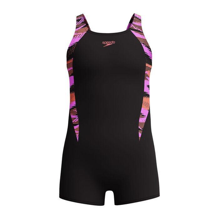 Speedo H-BOOM SPLICE LEGSUIT BLA/PUR