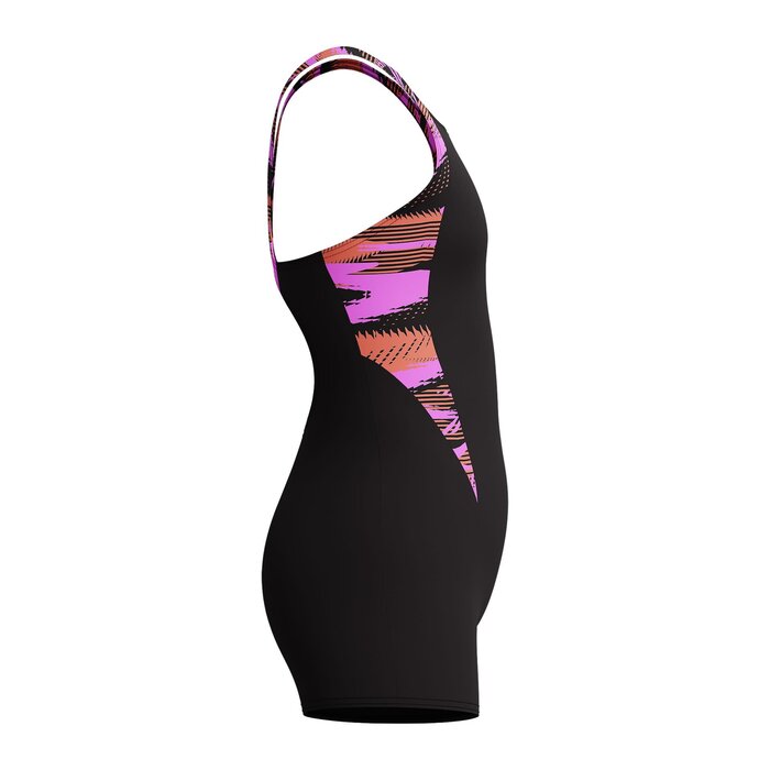 Speedo H-BOOM SPLICE LEGSUIT BLA/PUR