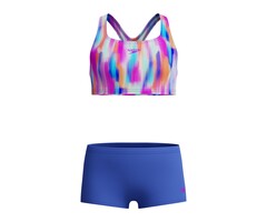 Speedo ECO ALLOV 2P BOYLEG SHORT BLU/PIN