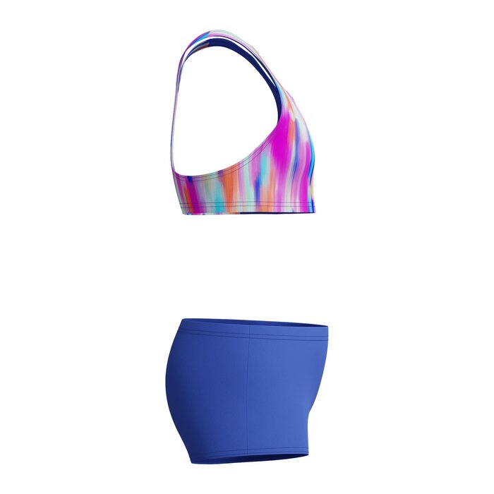 Speedo ECO ALLOV 2P BOYLEG SHORT BLU/PIN