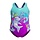ECO DIG PRINT SWIMSUIT BLU