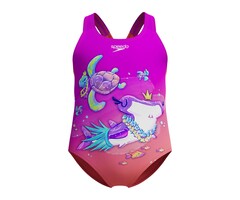 Speedo ECO DIG PRINT SWIMSUIT PUR