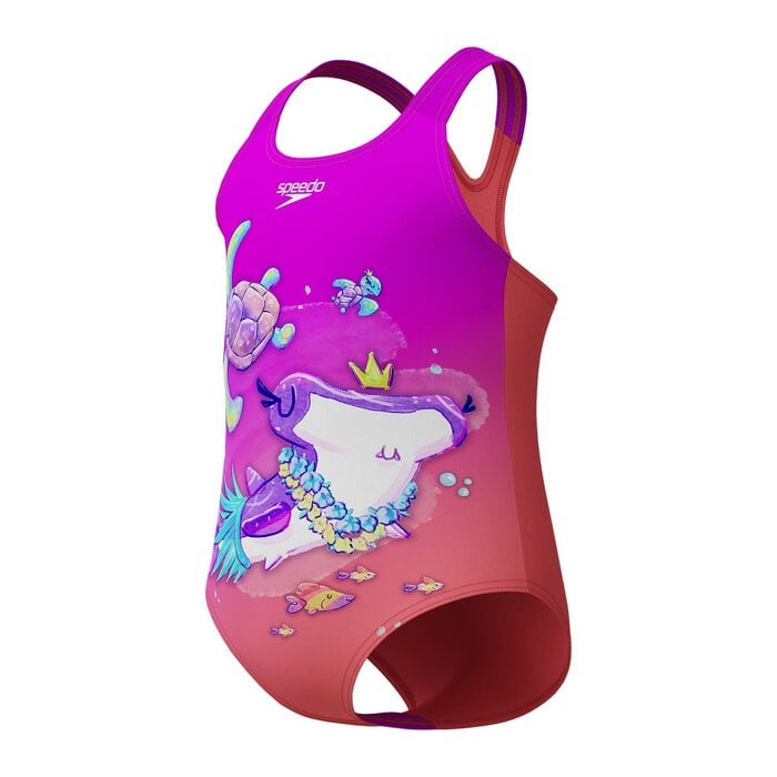 Speedo DIG PRINT SWIMSUIT PUR