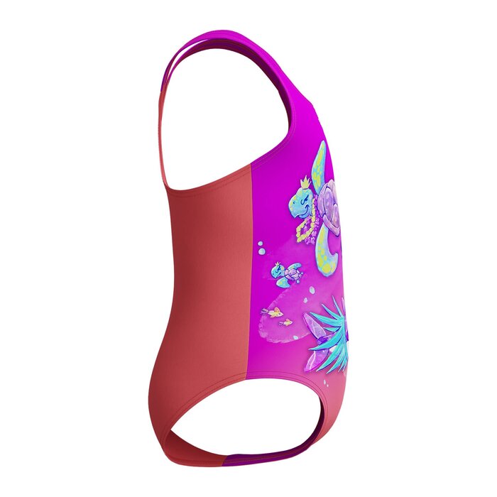 Speedo ECO DIG PRINT SWIMSUIT PUR