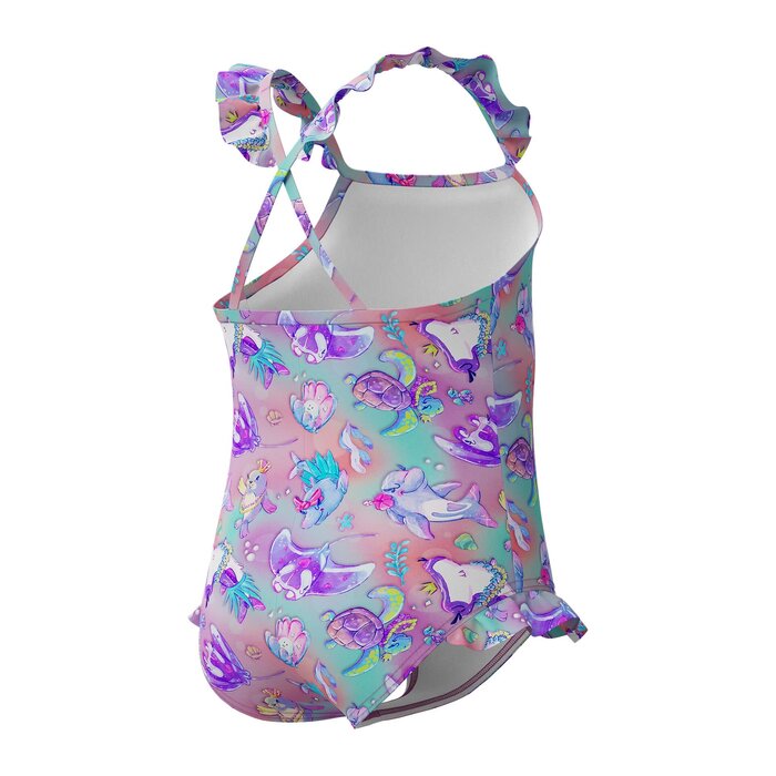 Speedo ECO DIG FRILL THINSTRAP PUR