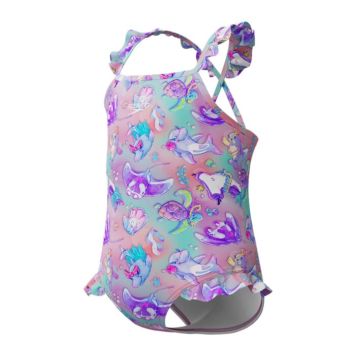 Speedo ECO DIG FRILL THINSTRAP PUR