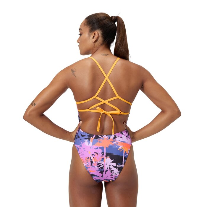 Speedo END+ ALLOV DIG LATTICE TIE-BACK MUL