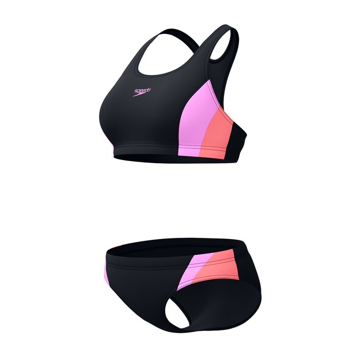 Speedo ECO COLOURBLOCK SPLICE 2P 2.0 BLA/PUR