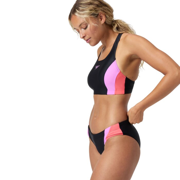 Speedo ECO COLOURBLOCK SPLICE 2P 2.0 BLA/PUR