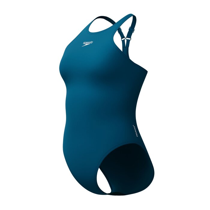 Speedo ECO+ V BACK (LONGER BODY) GRN