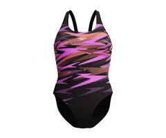 Speedo END+ H-BOOM PLACEM MUSCLEB BLA/ORA