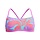 ECO+ ALLOV DIG XB CROP TOP PUR/BLU