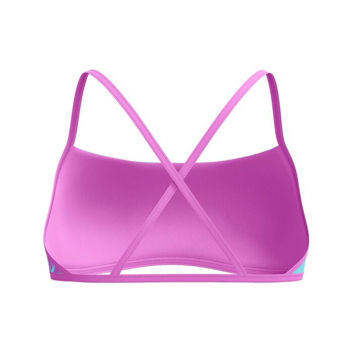 Speedo END+ ALLOV DIG XB CROP TOP PUR/BLU