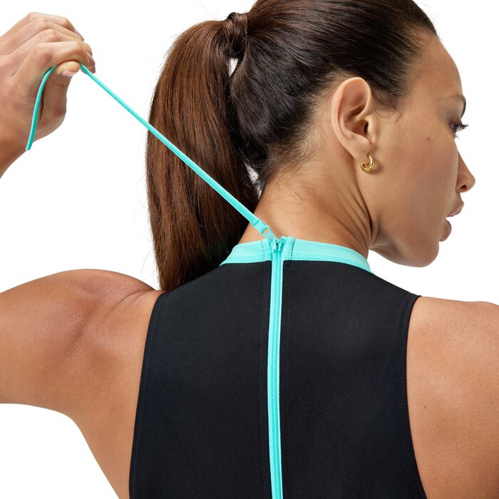 Speedo ECO+ PRINTED HYDRASUIT BLA/BLU