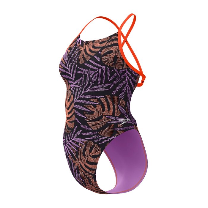 Speedo ECO+ ALLOV TIE-BACK 1P GRE/ORA